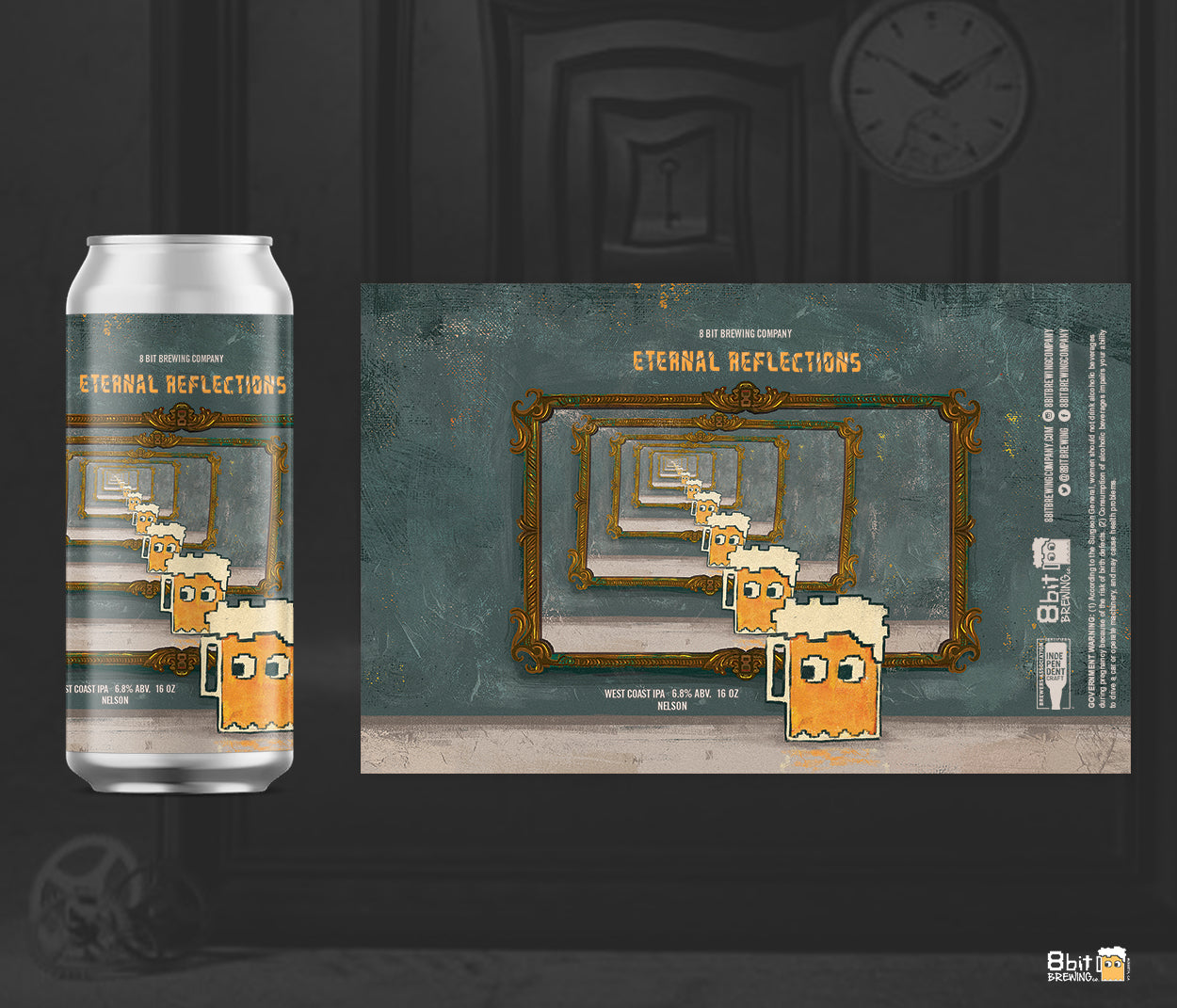 "Eternal Reflections" West Coast IPA 4-pack (PICK UP ONLY)