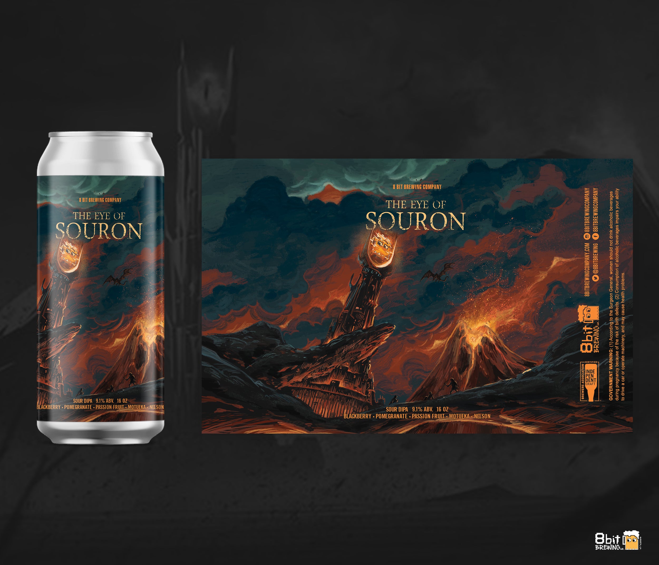 "The Eye of Souron" Sour DIPA 4-pack (PICK UP ONLY)