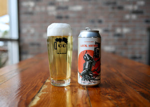 "Local Katana" Japanese Style Lager 4-pack (Shipping)