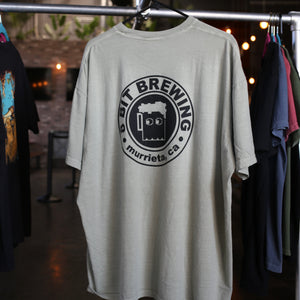 Circle 8 Bit Mug Tee - Sandstone