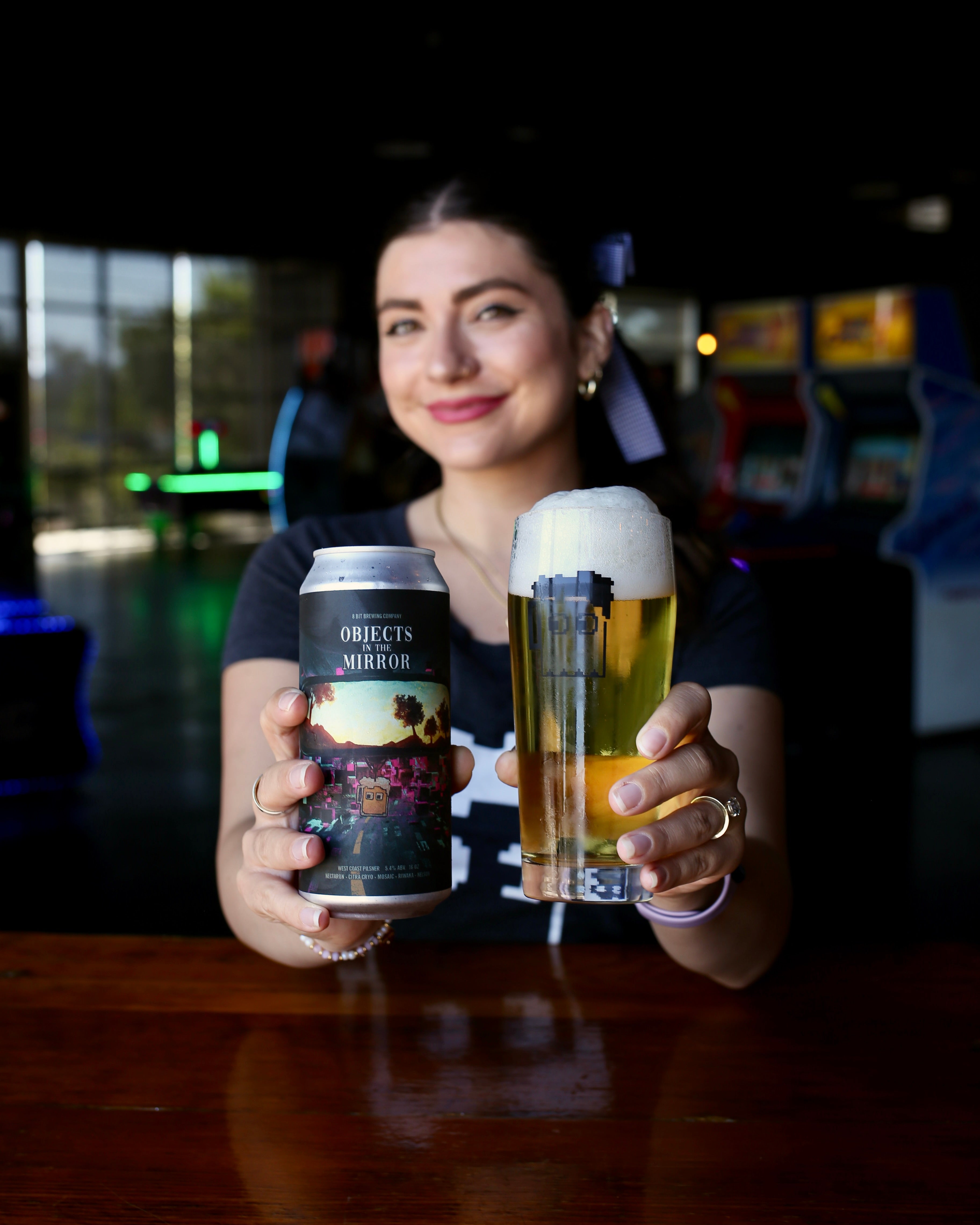 "Objects in the Mirror" West Coast Pilsner 4-pack (Shipping)