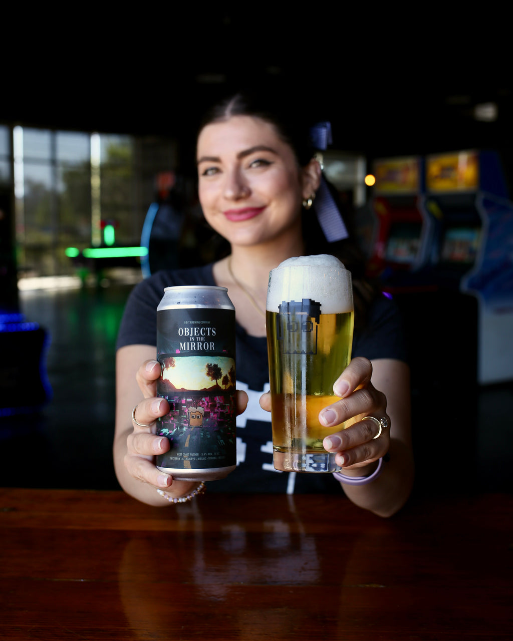 "Objects in the Mirror" West Coast Pilsner 4-pack (Shipping)