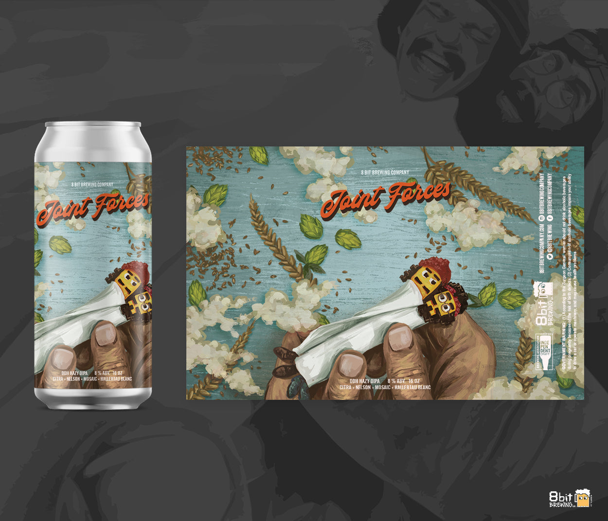 "Joint Forces" Hazy DIPA 4-pack (PICK UP ONLY)