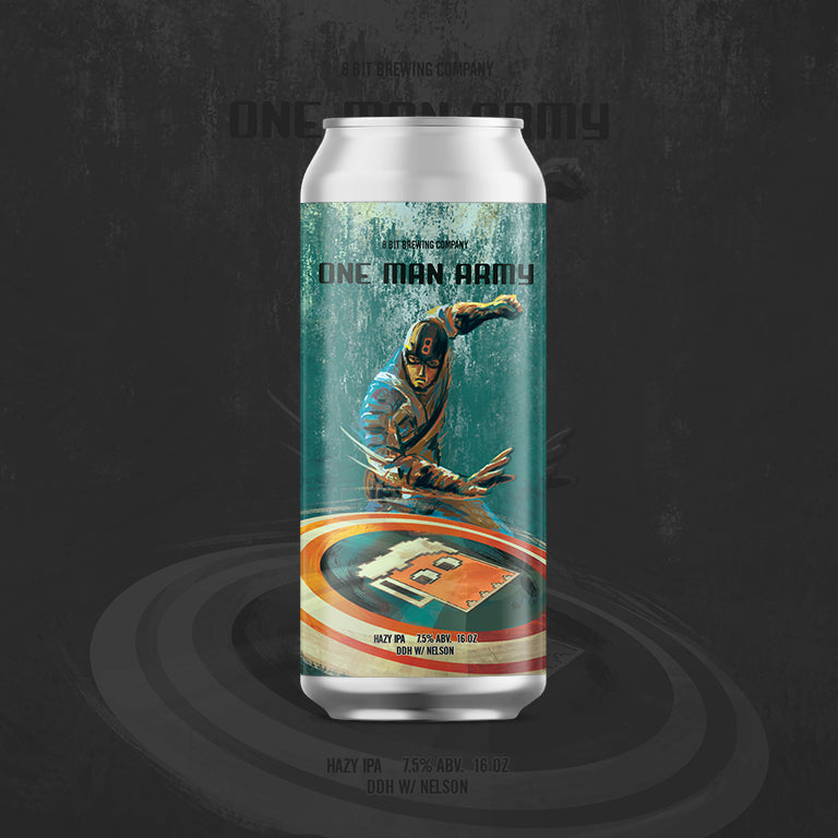 "One Man Army" Hazy IPA 4-pack (PICK UP ONLY)