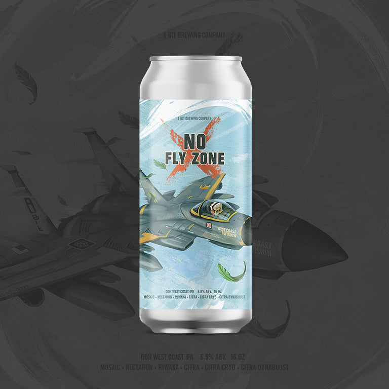 "No Fly Zone" West Coast IPA 4-pack (PICK UP ONLY)