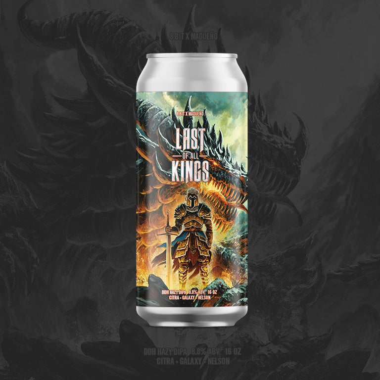 "Last of all Kings" Hazy DIPA 4-pack (Shipping)