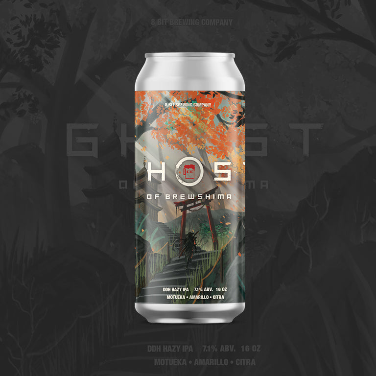 "Ghost of Brewshima" Hazy IPA 4-pack (PICK UP ONLY)