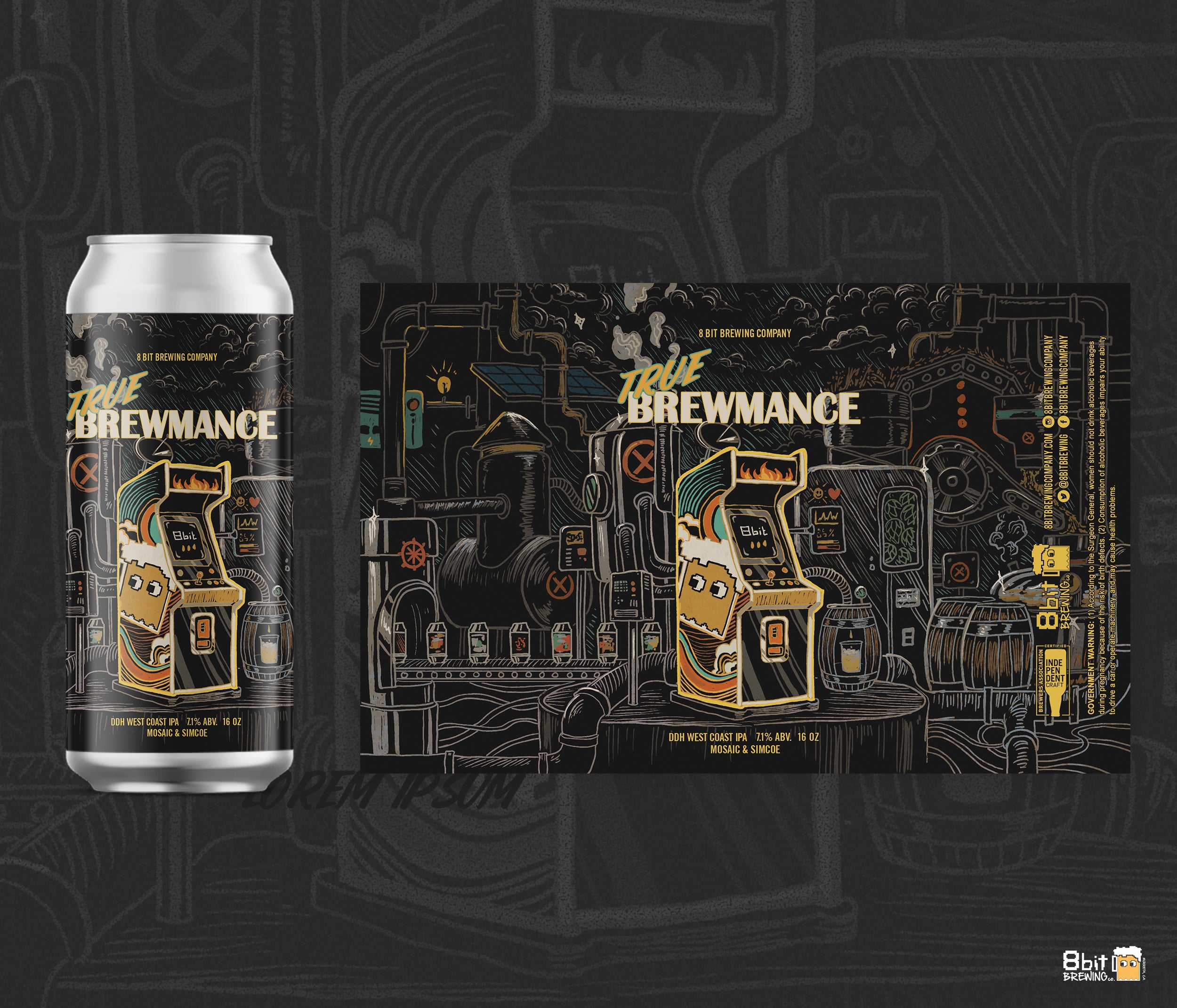 "True Brewmance" West Coast IPA 4-pack (Shipping)