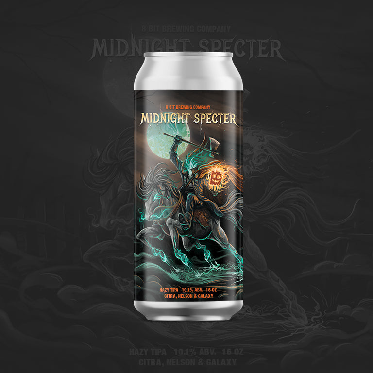 8 Bit  Midnight Specter Hazy TIPA 4-pack  - 8 bit Brewing Company