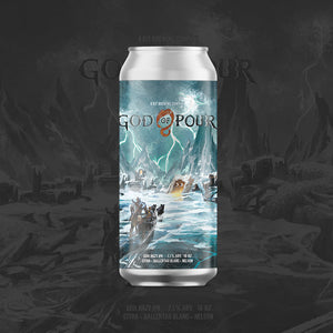 "God of Pour" Hazy IPA 4-pack (Shipping)